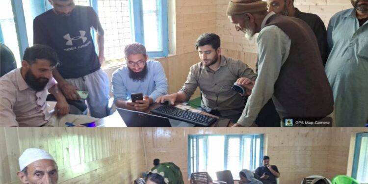 Health Camp held at Vibrant Village Amroyee in Karnah