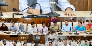 DC Srinagar reviews preparations for upcoming Chinar Book Festival 2026