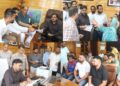Satish Sharma meets delegations in Srinagar, assures welfare of workers, traders, youth