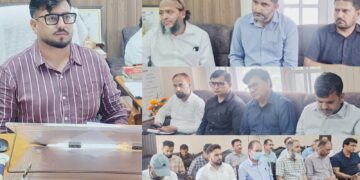 DC Rajouri reviews progress of Revenue Sector’s Infrastructure Projects