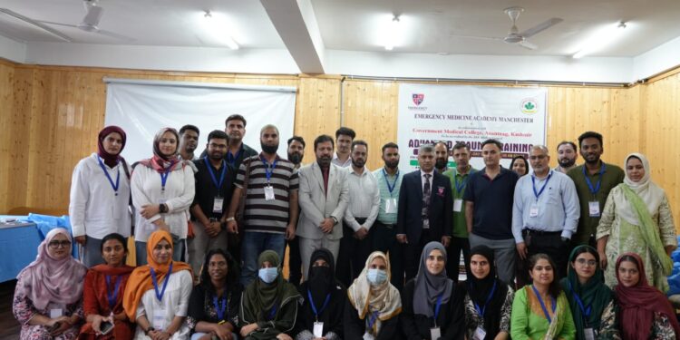 Advanced Trauma Training held at GMC Anantnag to strengthen emergency care services