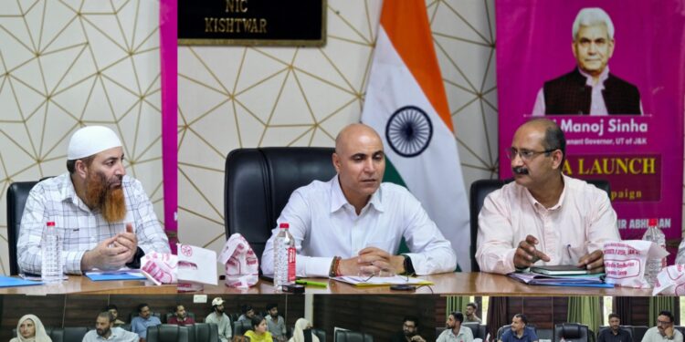DC Kishtwar chairs review meeting of District AYUSH Society