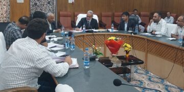 5th District Coordination Committee meeting for strengthening of judicial infrastructure and justice delivery system held at Kulgam