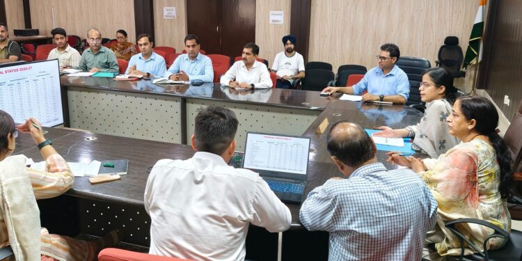 DC Samba reviews District Capex Budget 2026-27, directs timely tendering and execution of works