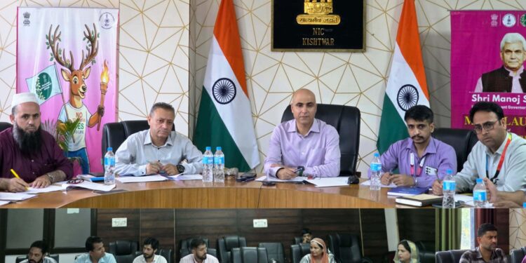 DC Kishtwar chairs DLTFC meeting; 21 loan proposals approved under JKREGP