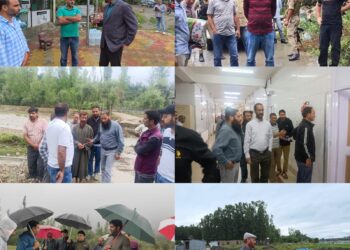 Continuous Rainfall: District Disaster Management teams intensify field monitoring across Baramulla