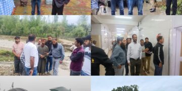 Continuous Rainfall: District Disaster Management teams intensify field monitoring across Baramulla