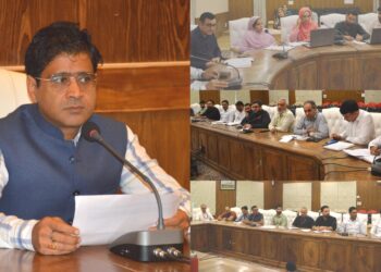 ADDC Budgam chairs review meeting on Mission Yuva