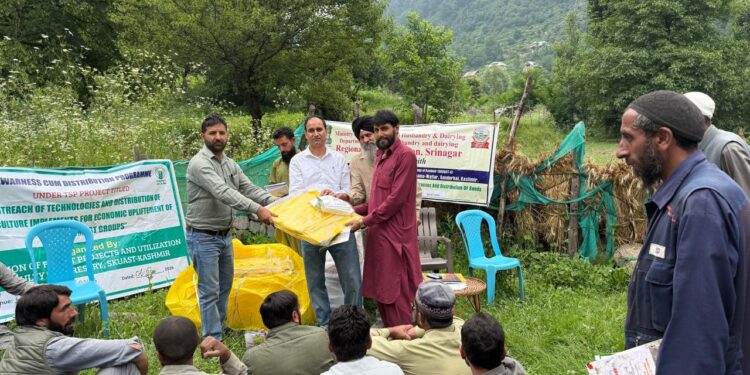 SKUAST-K brings Scientific Farming Solutions to Tribal Communities