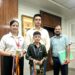 DC Jammu felicitates young Taekwondo and Kick Boxing champions