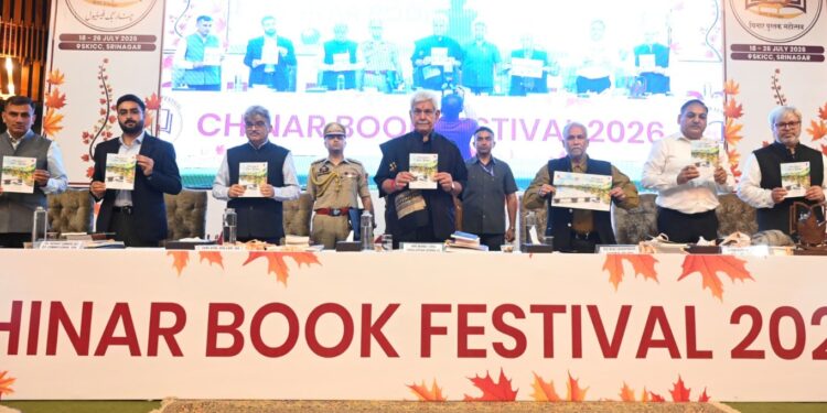 Lieutenant Governor Attends Chinar Book Festival