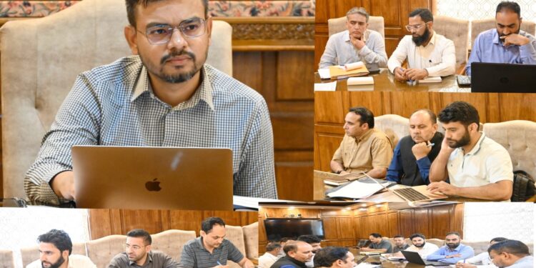DC Kulgam presides over DLC Meeting on PMAY-U 2.0 Beneficiary Scrutiny