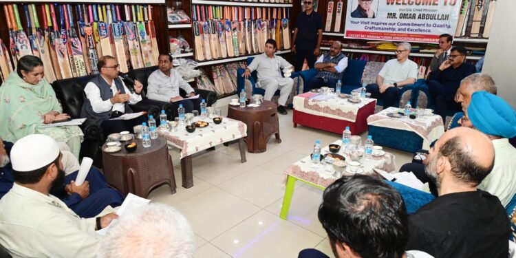 CM Omar Abdullah assures full government support to safeguard Kashmir’s cricket bat industry