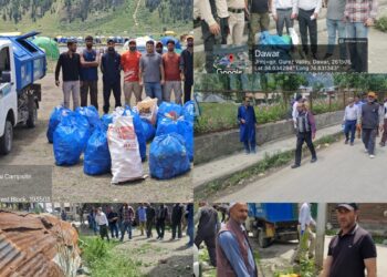Enforcement Drive, Cleanliness Campaign intensified in Gurez to Curb Single-Use Plastic