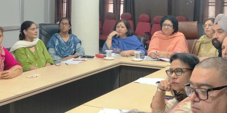 Director Health Services, Jammu reviews health programmes during visit to Samba