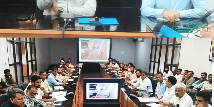 DC Poonch reviews progress of PM Surya Ghar Muft Bijli Yojana, stresses faster rooftop solar installations