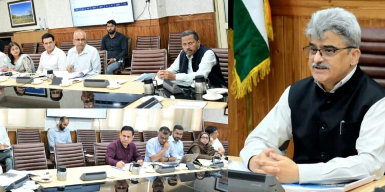 Chief Secretary reviews PMGSY progress in J&K
