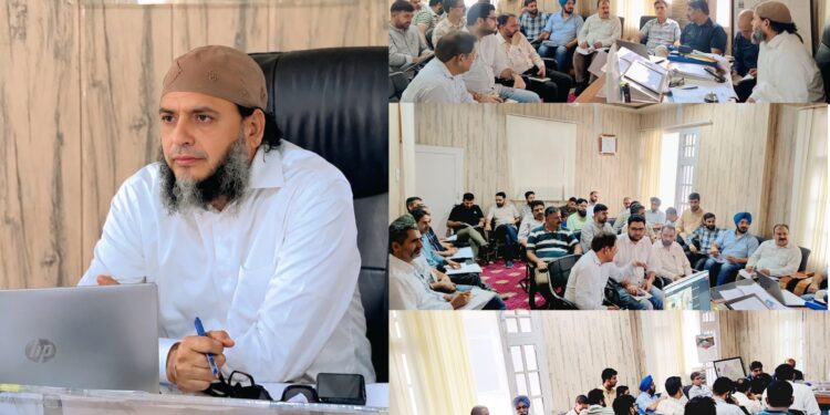 ADDC Rajouri reviews progress of Jal Jeevan Mission 2.0, SBM-G