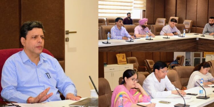 Sanjeev Verma chairs preparatory meeting for ECI’s Electoral Literacy Conference at Jammu
