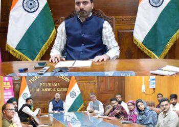 DC Pulwama chairs meeting of District Advisory Committee on My Bharat Initiative