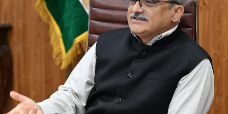Chief Secretary Reviews Cyber Crime Prevention Measures across J&K