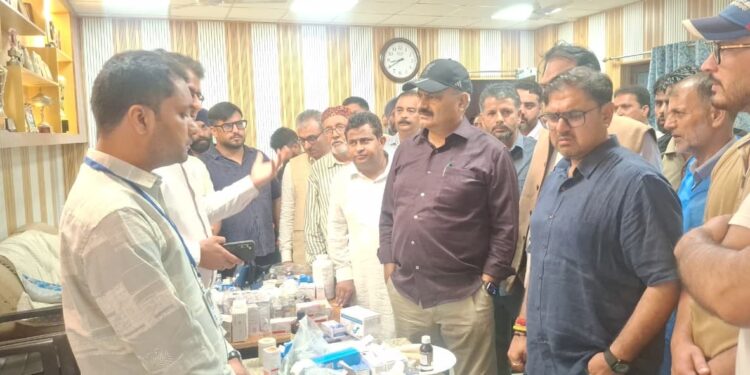 Ministers Javed Rana, Satish Sharma visit Rajouri, Review flood relief measures