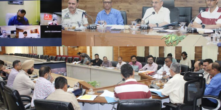 DC Doda chairs 3rd District Road Safety Committee Meeting
