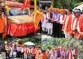 Paviter Sarvadhar Chari Yatra flagged off from Ukhral