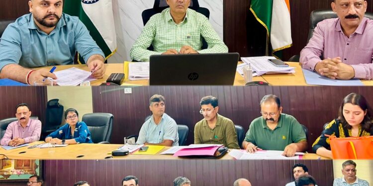 DC Kathua reviews block-wise inspection of HADP units