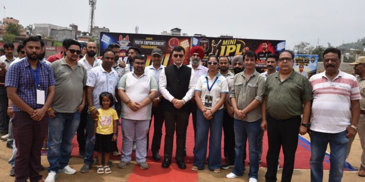 District administration conducts Mini IPL cricket tournament under Youth Empowerment Programme in Udhampur
