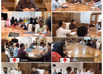 ADDC Anantnag reviews KPIs under Mission YUVA, emphasises time bound completion of tasks