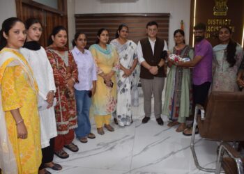 DM Udhampur hands over child to adoptive family, reaffirms commitment to child welfare