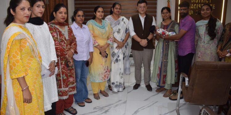 DM Udhampur hands over child to adoptive family, reaffirms commitment to child welfare