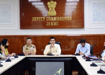 DC Jammu reviews arrangements for Independence Day celebrations