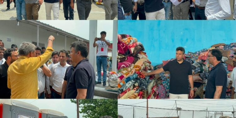 DC Anantnag visits Yatra Transit Camps, emphasises readiness for smooth, enriching pilgrimage