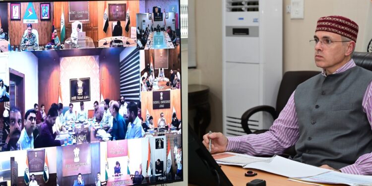 Amid incessant rains, CM Omar Abdullah continues high-level reviews to intensify relief, restoration efforts