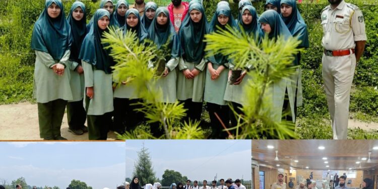 District Admin Budgam strengthens NMBA through Awareness, Pledge and Plantation Drives