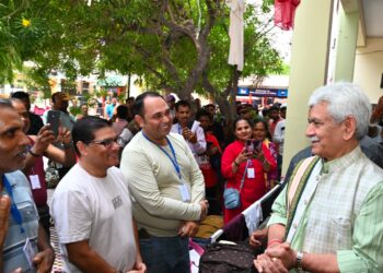 “Shri Amarnathji Yatra-2026” Lieutenant Governor reviews facilities and services for pilgrims at Bhagwati Nagar Yatri Niwas