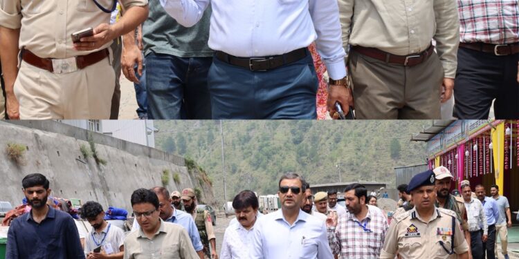 DC Ramban conducts final inspection of SANJY 2026 arrangements in district