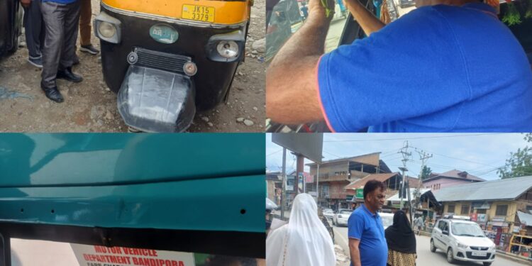 ARTO Bandipora conducts Special Enforcement Drive; 37 vehicles Challaned