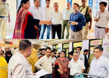 DDC Doda inspects SDH Bhaderwah, reviews healthcare services and infrastructure development