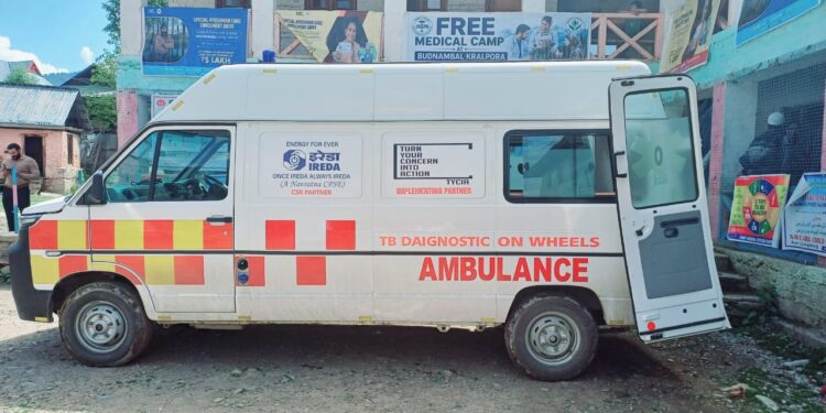 Mobile TB Diagnostic Van reaches LOC villages in Kupwara to ensure 100% screening