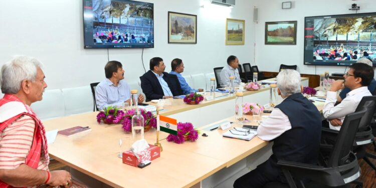 “Shri Amarnath Ji Yatra -2026” Lieutenant Governor chairs a high-level meeting to review the ongoing holy yatra of Shri Amarnathji