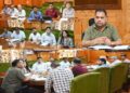 ADDC Shopian chairs reviews Saturation of Banking & Financial Services Campaign at GP, ULB levels