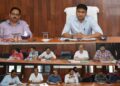 DC Reasi reviews progress of PM-SYM implementation