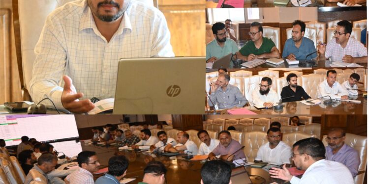 DDC Kulgam chairs comprehensive review meeting of District Capex Budget 2026–27