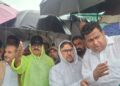 Javed Rana, Satish Sharma assess flood damage in Rajouri