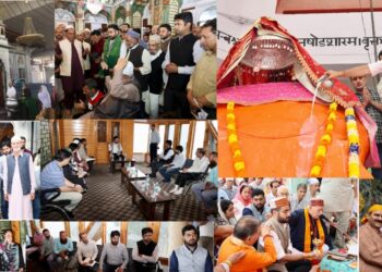 DC Srinagar visits Shrine of Makhdoom Sahib (RA), reviews arrangements for upcoming Urs