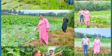 Director Extension SKUAST-K visits KVK Bandipora-1, reviews Research and Extension activities