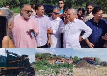 Committee on Environment visits Achan Waste Management Site; Reviews ₹361-Crore Achan remediation project; seeks crackdown on Wetland encroachments